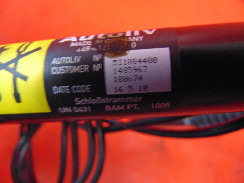 фото №7, Mini one cooper r50 r52 r53 подушки безопасности подушка безопасности натяжители водителя пассажира