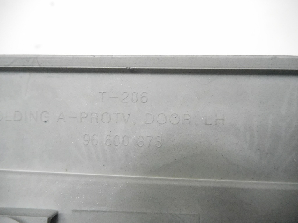 фото №9, Молдинг дверь левый перед chevrolet aveo t200 2003 - 2008 оригинальный номер 96600373