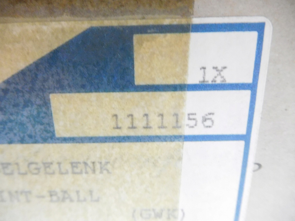 фото №8, Шаровая опора рычага перед ford galaxy i / ii оригинальный номер 1111156