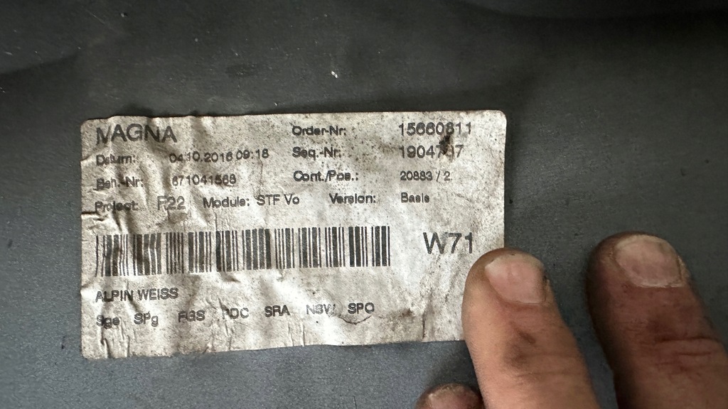 фото №6, Bmw 2 f22 f23 бампер передний перед