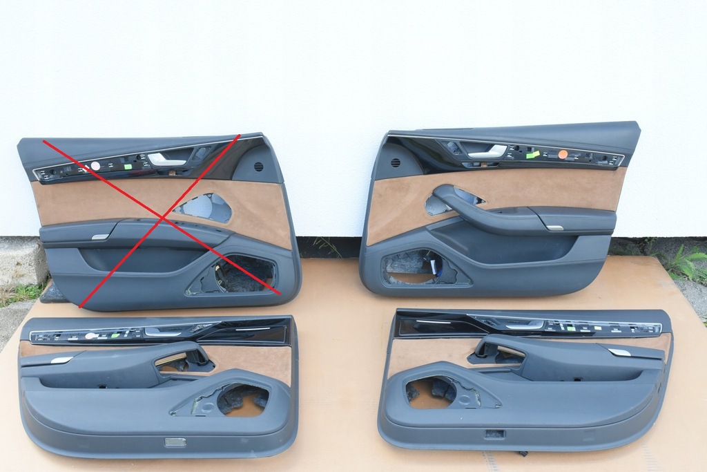 фото №1, Audi a8 d4 long обшивка двері лівий правий задня перед