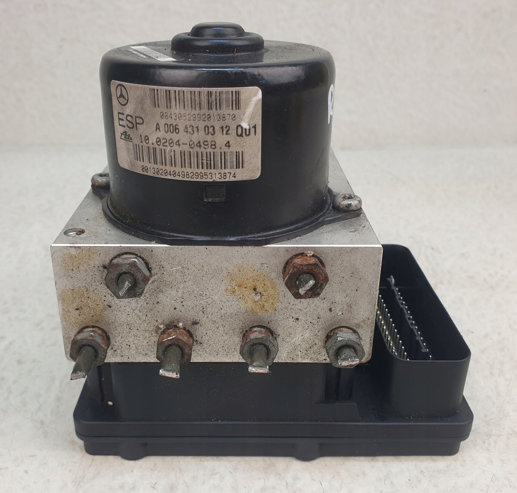 фото №4, Mercedes slk r171 насос тормозная abs esp блок управления oryg