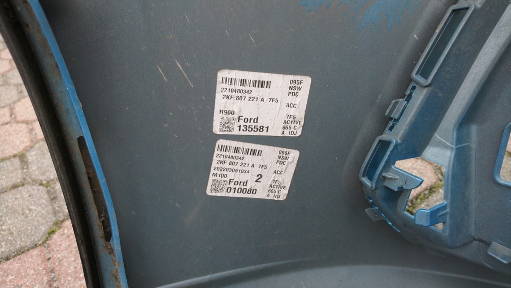 фото №11, Бампер перед передний ford tourneo connect mk3 active transit connect mk3