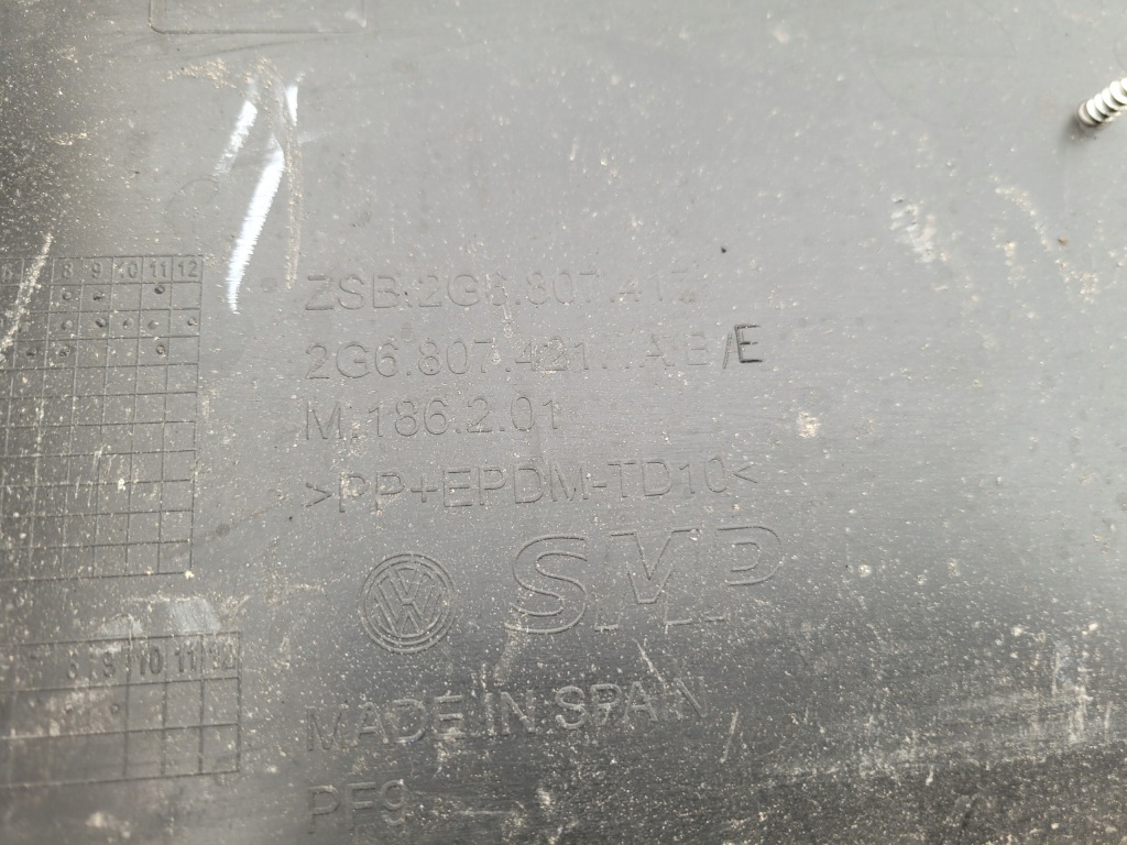 фото №9, Vw polo 6 vi 2g 17-20 бампер задний задняя