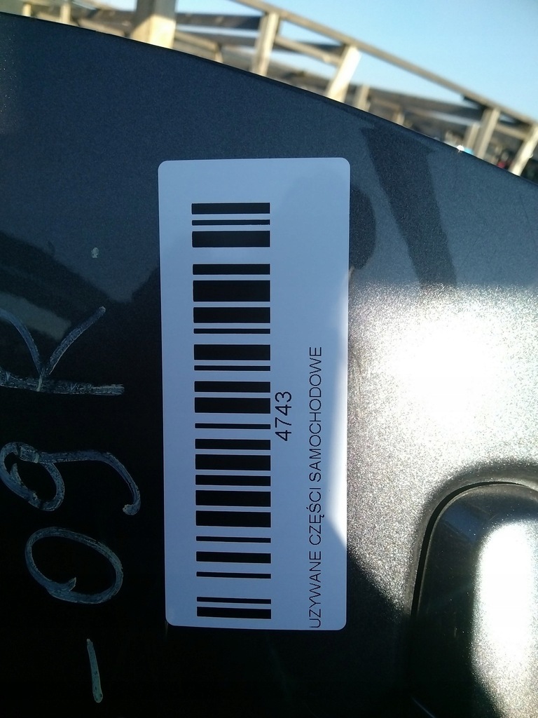 фото №8, Дверь левый задняя задние toyota auris i 06-09r 1g3