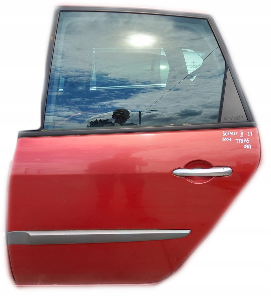 фото №1, Renault scenic ii дверь левый задняя левая задние teb76