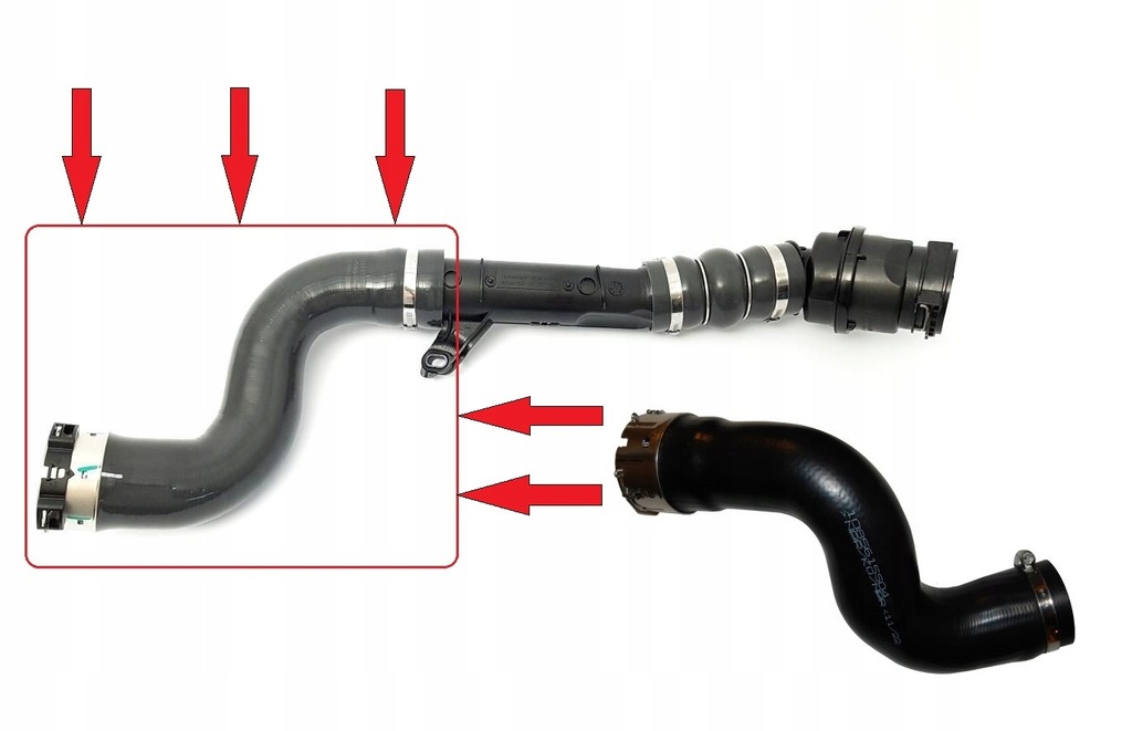 фото №11, Труба wąż turbodoładowania duster dokker 1.5 dci