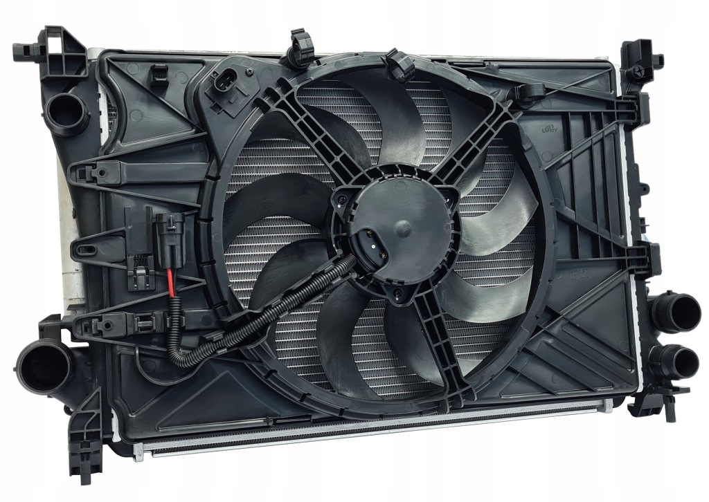 фото №2, Комплект радиатор вентилятор fiat 500l 68202033aa