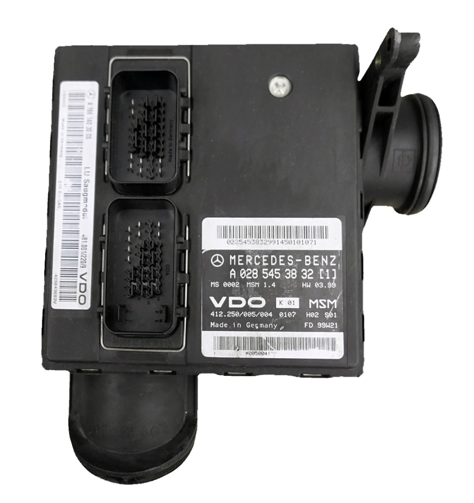 фото №1, Блок керування mercedes klasa a w168 1.6 a1661403000 a0285453832 програмування