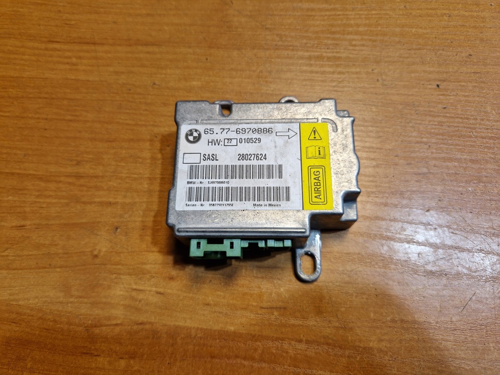 фото №1, Bmw 7 e65 lift lci модуль блок керування датчик подушка безпеки 6970886