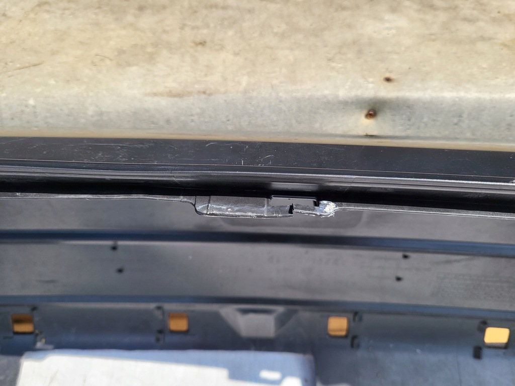 фото №9, Mitsubishi outlander iii lift 15- бампер задняя