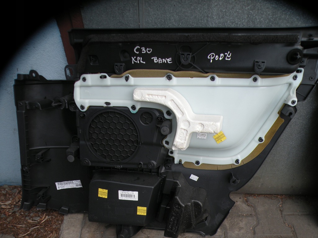 фото №6, Volvo c30 обшивка оббивка задня підлокітник komplt