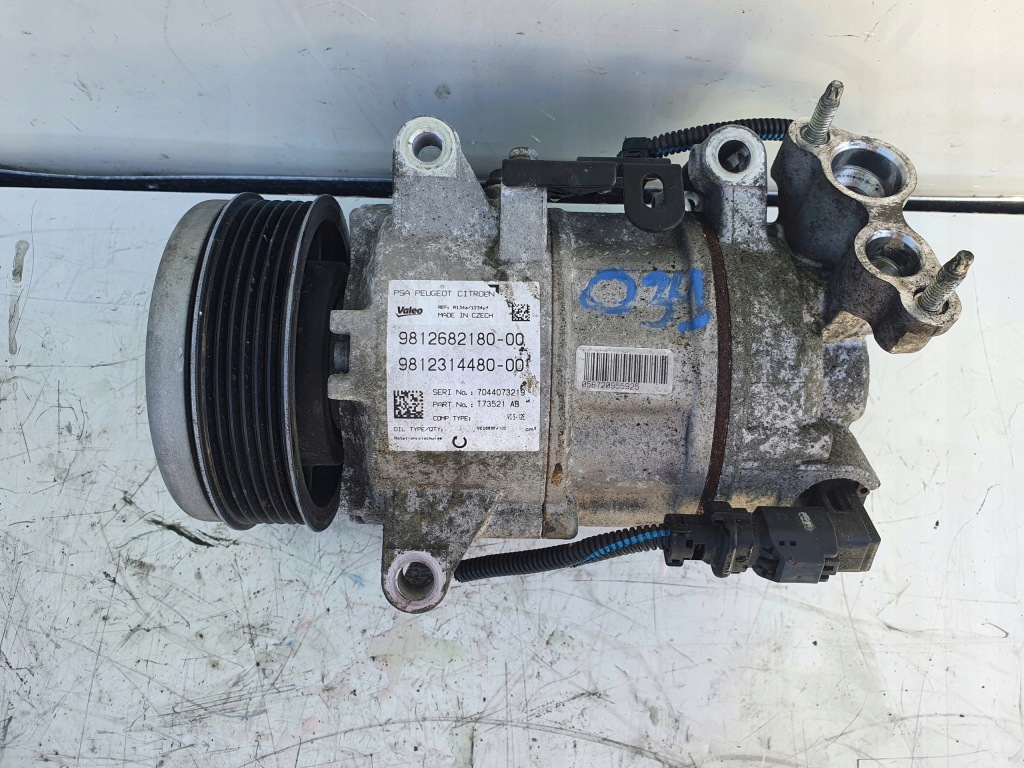 фото №1, Peugeot 3008 1.2 thp компрессор кондиционера