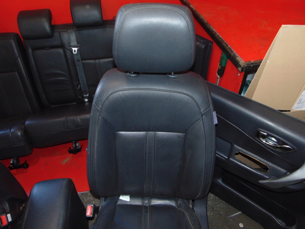 фото №6, Renault koleos i сиденья заднее сиденье обивка дверь kpl