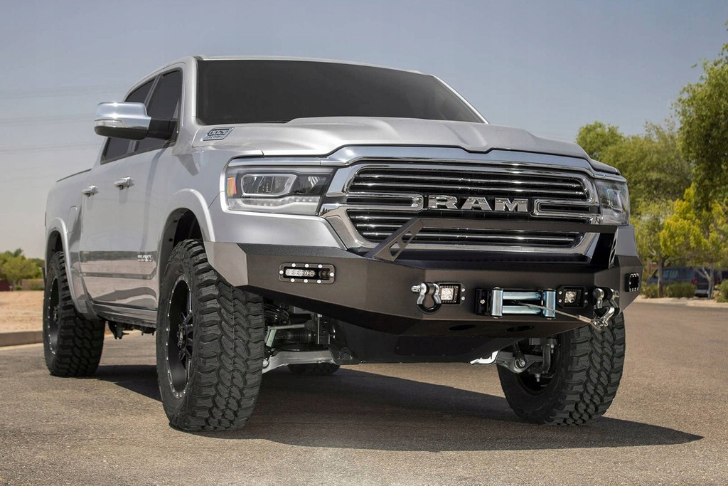 фото №16, Бампер передний с led dodge ram 1500 2019-2021