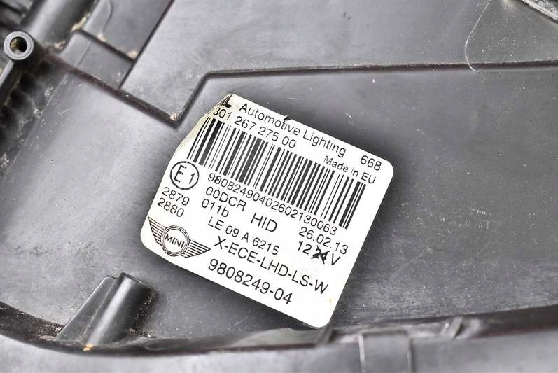 фото №7, Фара лівий лампа перед ксенон uk 9808249 mini cooper paceman s r61 12-16
