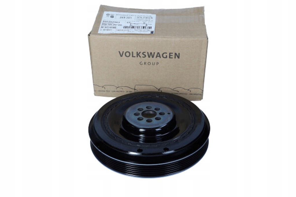 фото №3, Шків колінчастого вала колінчастого vw touareg 3,0 v6 tdi 04- 059105251eh