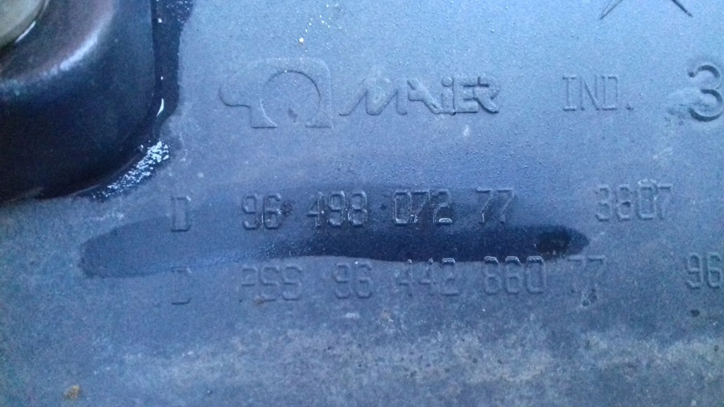 фото №7, Молдинг поріг накладка 9648436677 9649807277 права citroen c2 03-09 exyb