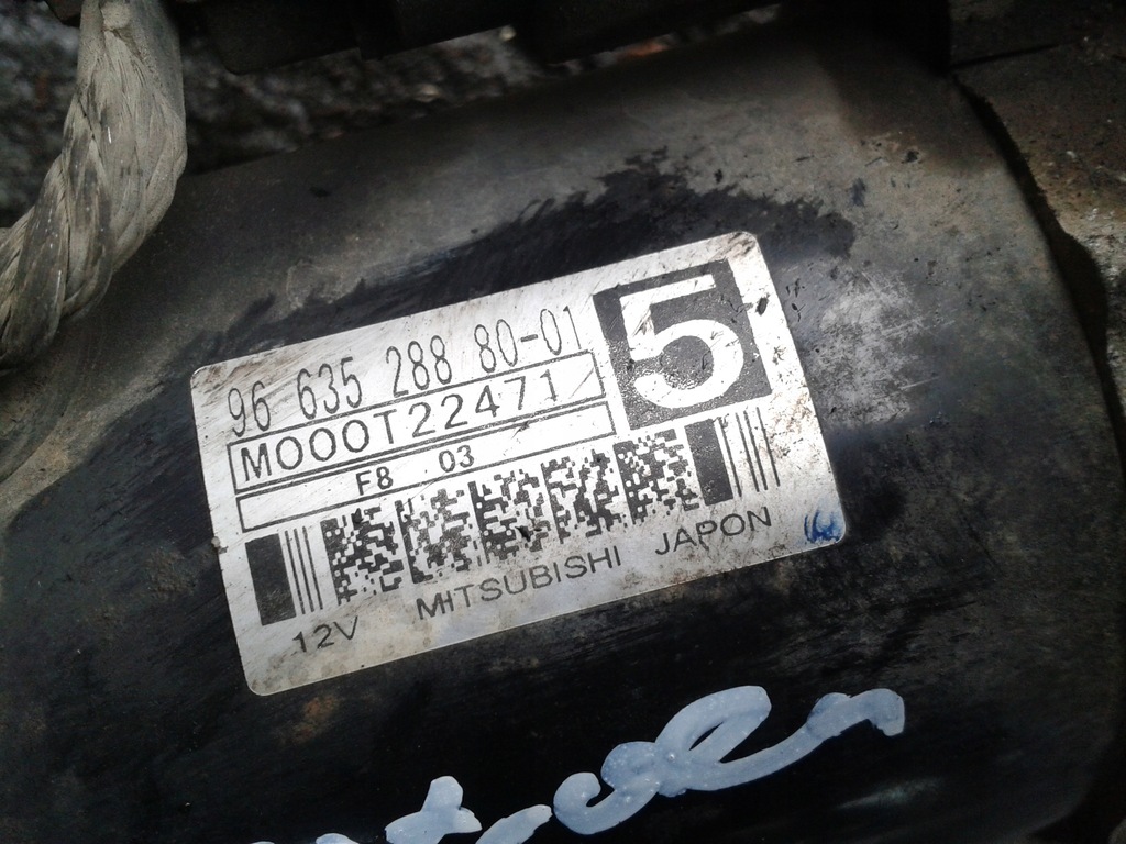 фото №5, Стартер citroen c4 picasso 1.6hdi 9663528880-01