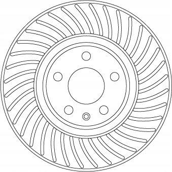 фото №1, Диск тормозная audi a4 allroad b9, a4 b9