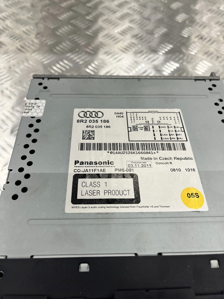 фото №2, Радио радиопроигрыватель audi a5 8t 07- 8r2035186