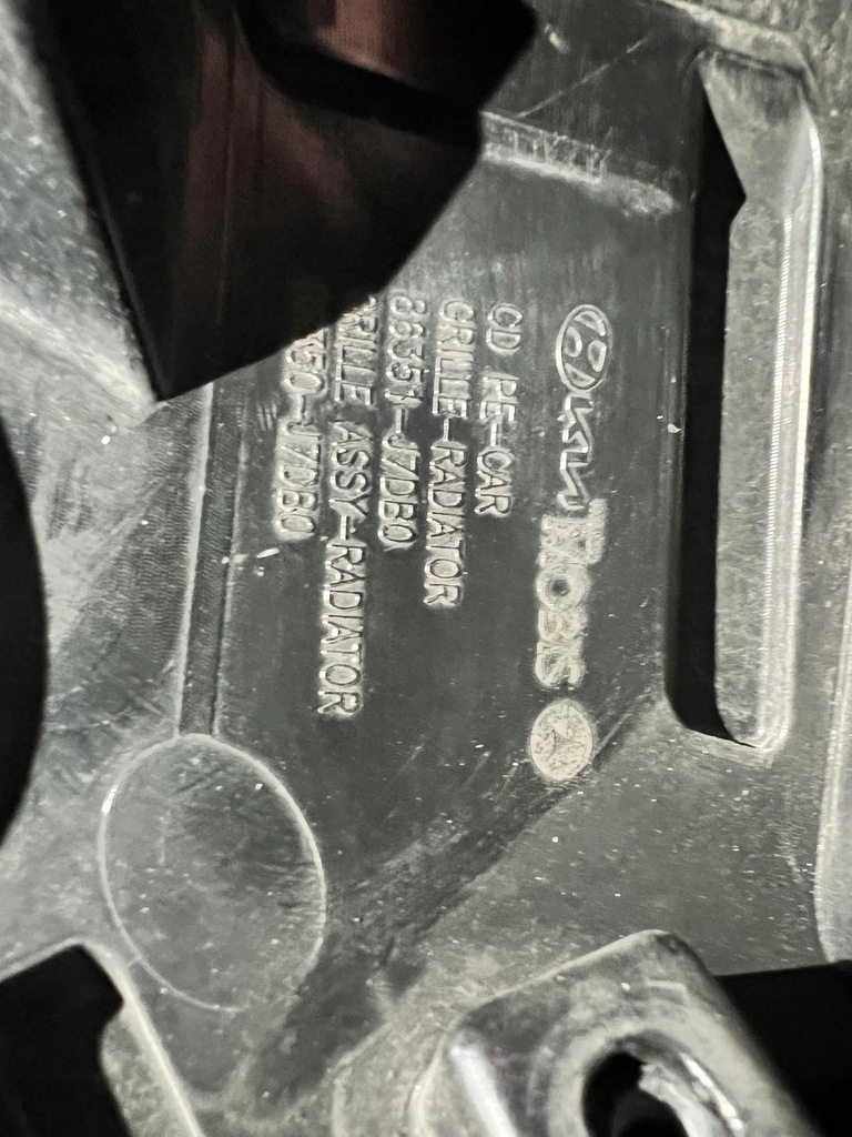 фото №8, Бампер решётка радиатора решётка радиатора крепления kia ceed 3 iii lift