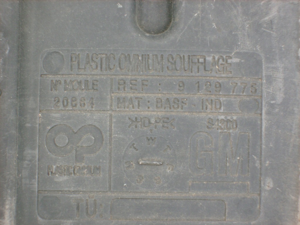 Bak бак пального opel corsa c європа 1,0 benz 3 двері 9129775 Ціна