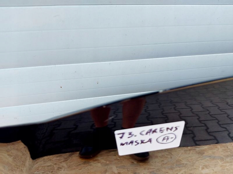 фото №8, Kia carens 4 iv капот крышка двигателя czarna 9h