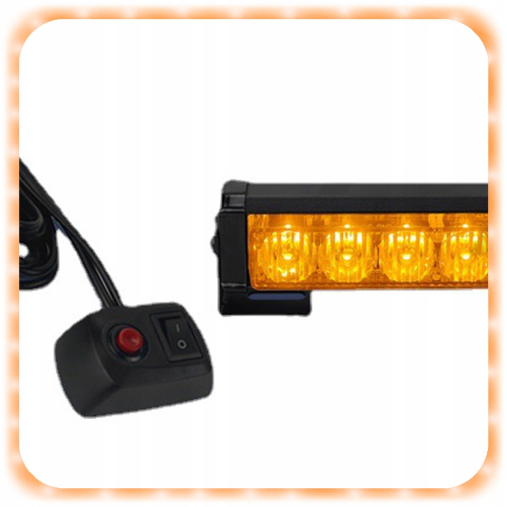 4x лампы предупредительные led эвакуатор фонари дальний stroboskop pomoc drogowa с Разборки