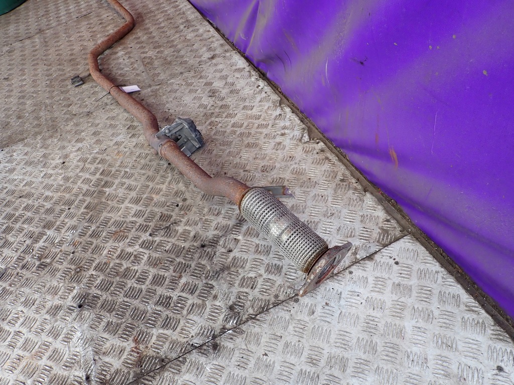 фото №2, Sandero ii 1,5 dci гаситель выхлоп труба выхлопная