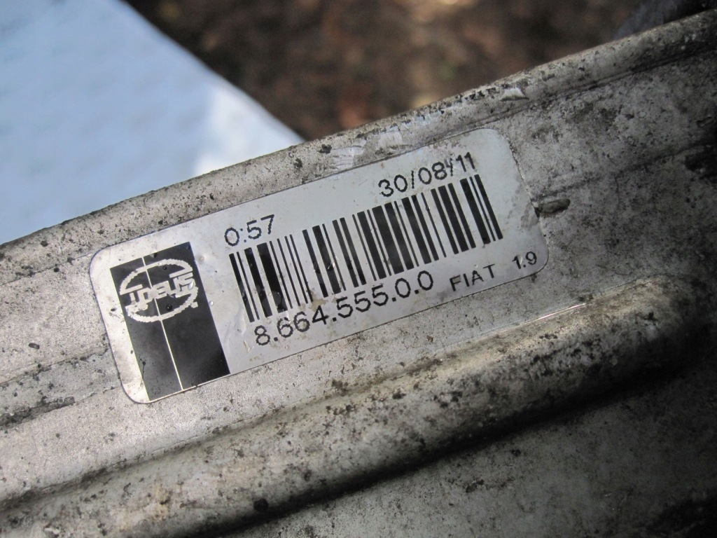 Fiat bravo 2 інтеркулер 86645500 Доставка