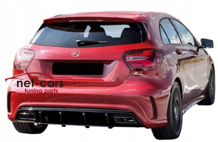 фото №8, Насадки mercedes w176 c117 a45 cla45 amg хром