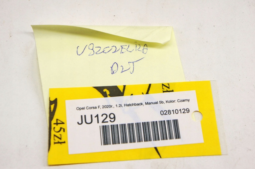 фото №5, Ju129 opel corsa f прокладка стекло левый задняя