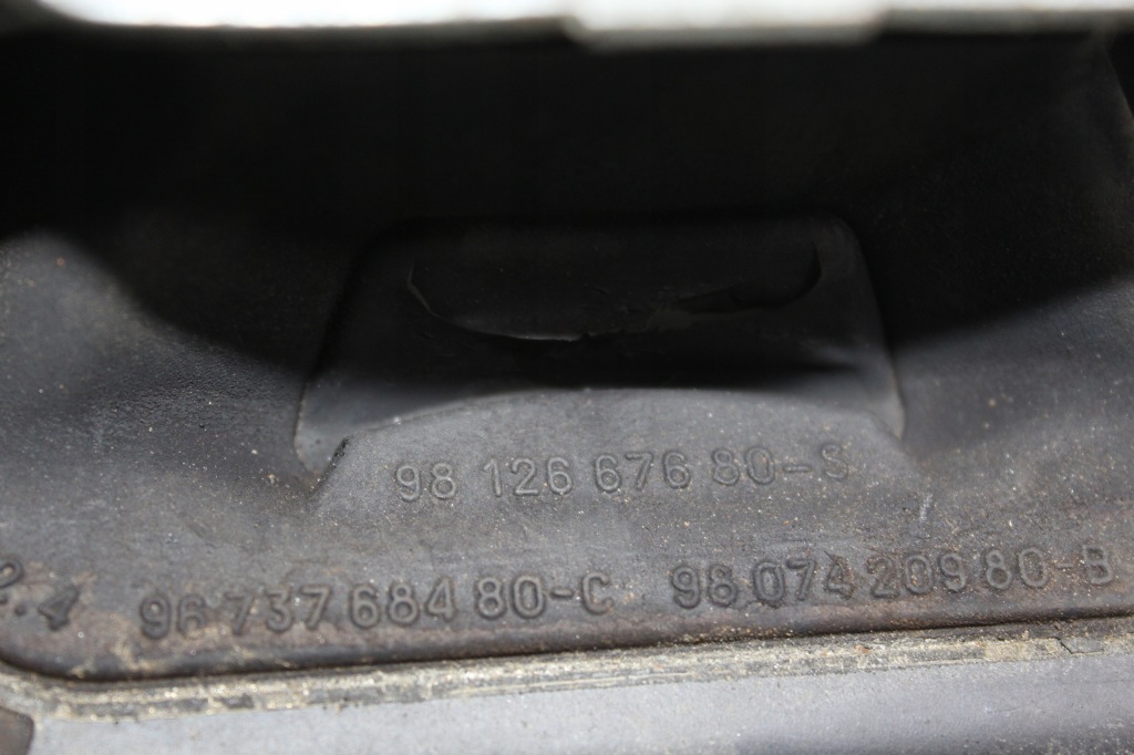 фото №3, Peugeot оригинальный номер 9812667680 подушка коробки