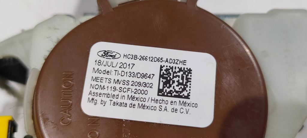 фото №9, Pas безопасности натяжитель перед левый водителя ford f250 f350 2017-