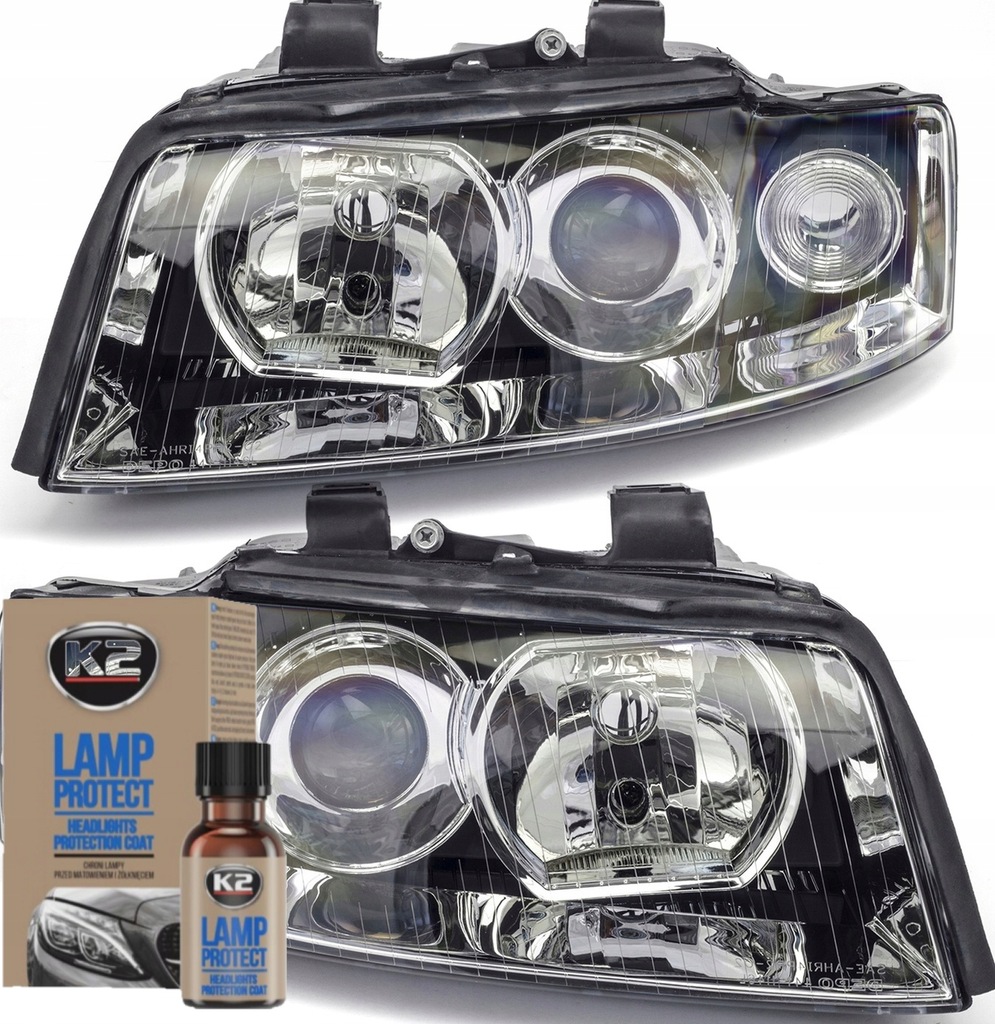 фото №1, Фари перед audi a4 b6 ксенон kpl + покриття