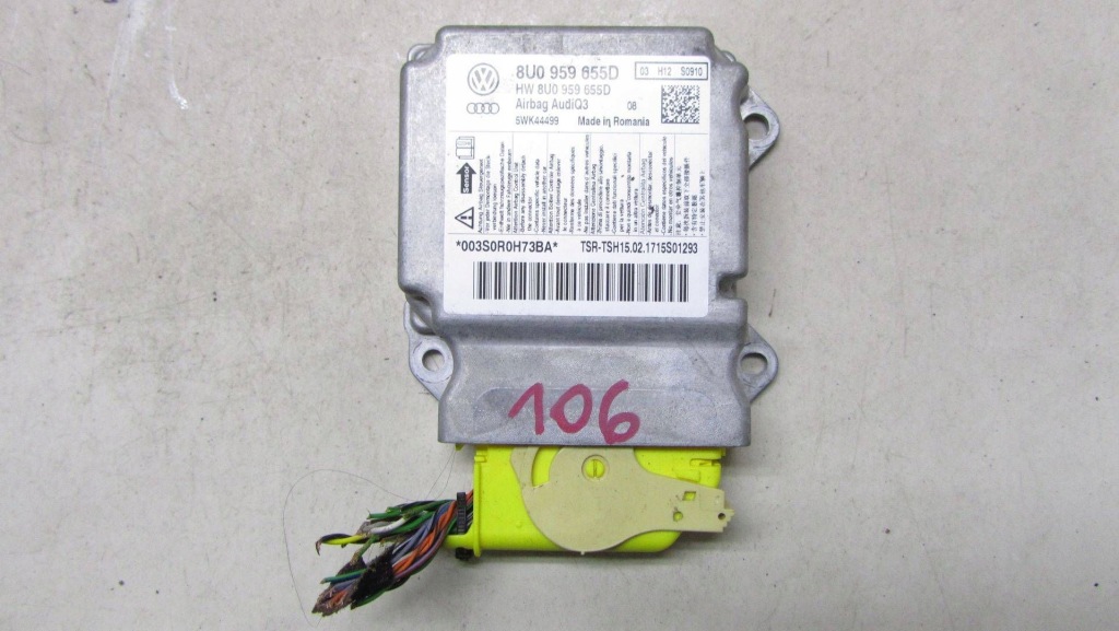Купити Audi q3 8u рестайлінг  датчик подушка безпеки 8u0959655d