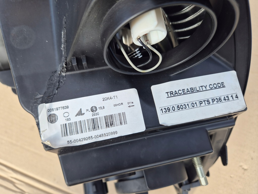 фото №10, Fiat panda 3 cross лампа права. 2012-23. фара