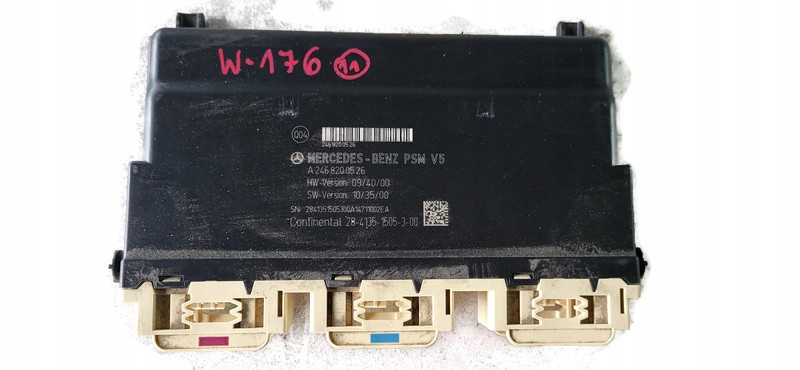 фото №1, Mercedes a-kl w176 14r модуль сиденье a2468200526