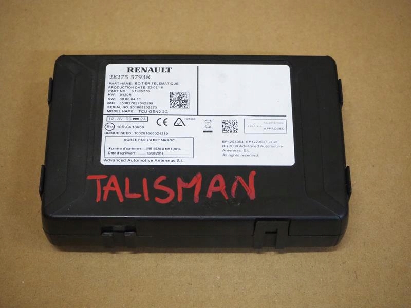 фото №1, Модуль навигации renault talisman