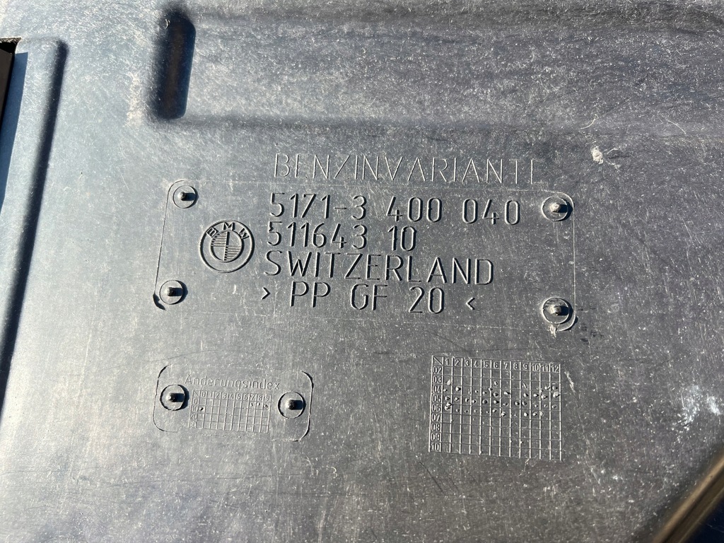 фото №7, Bmw x3 e83 захист підвіска бака права 3400040