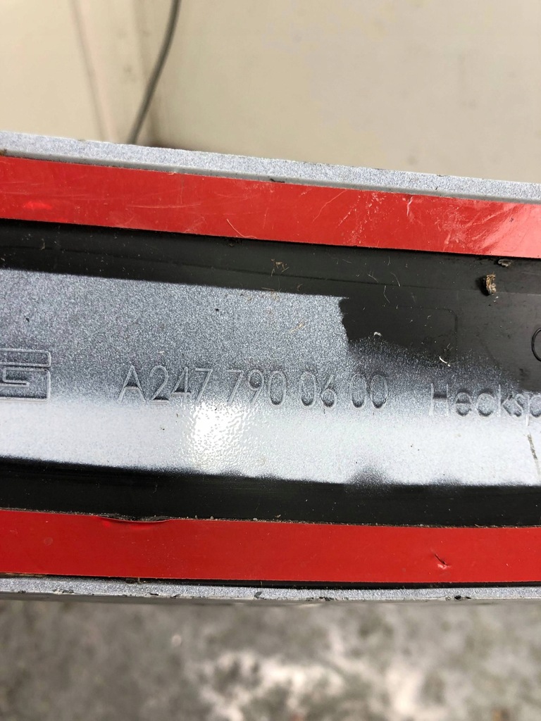 фото №8, Спойлер спойлер крышки mercedes w247 amg a2477900600