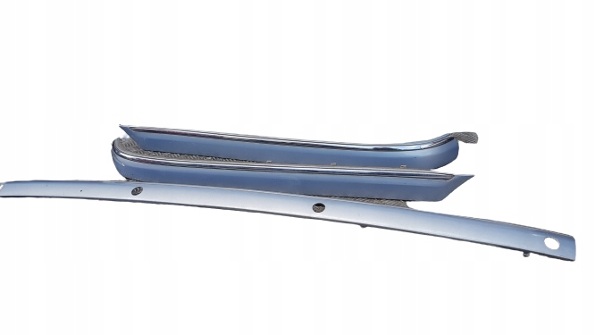 фото №1, W220 накладки декоративные бампера задняя комплект 347