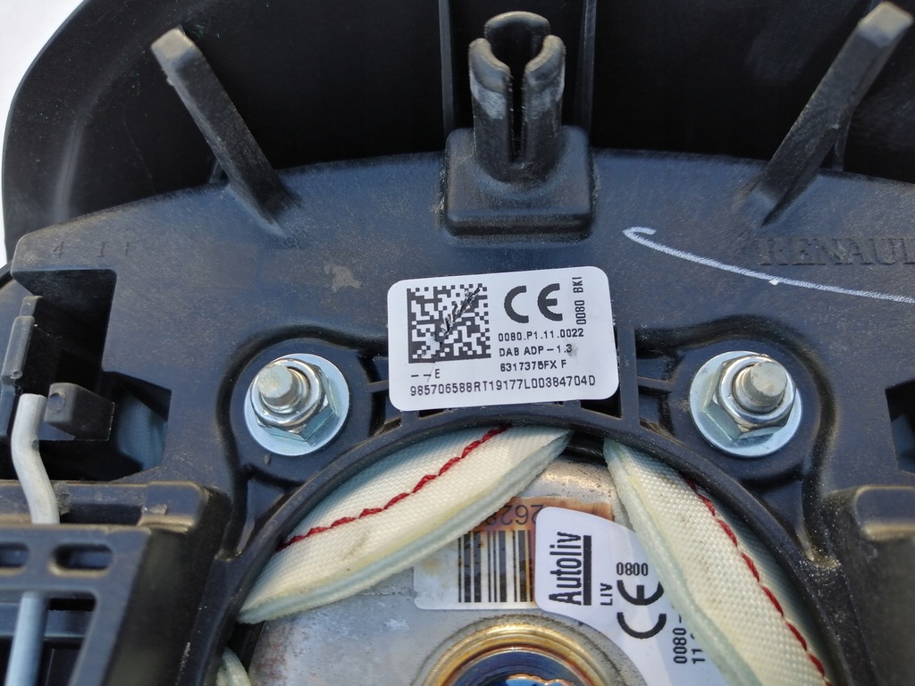 фото №9, Подушка безопасности подушка водителя renault clio iv