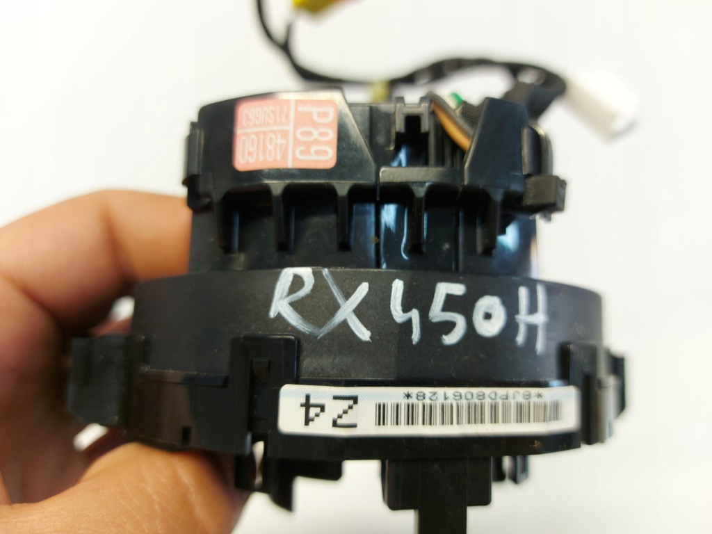 фото №2, Lexus rx450h iv стрічка кермова подушка безпеки шлейф