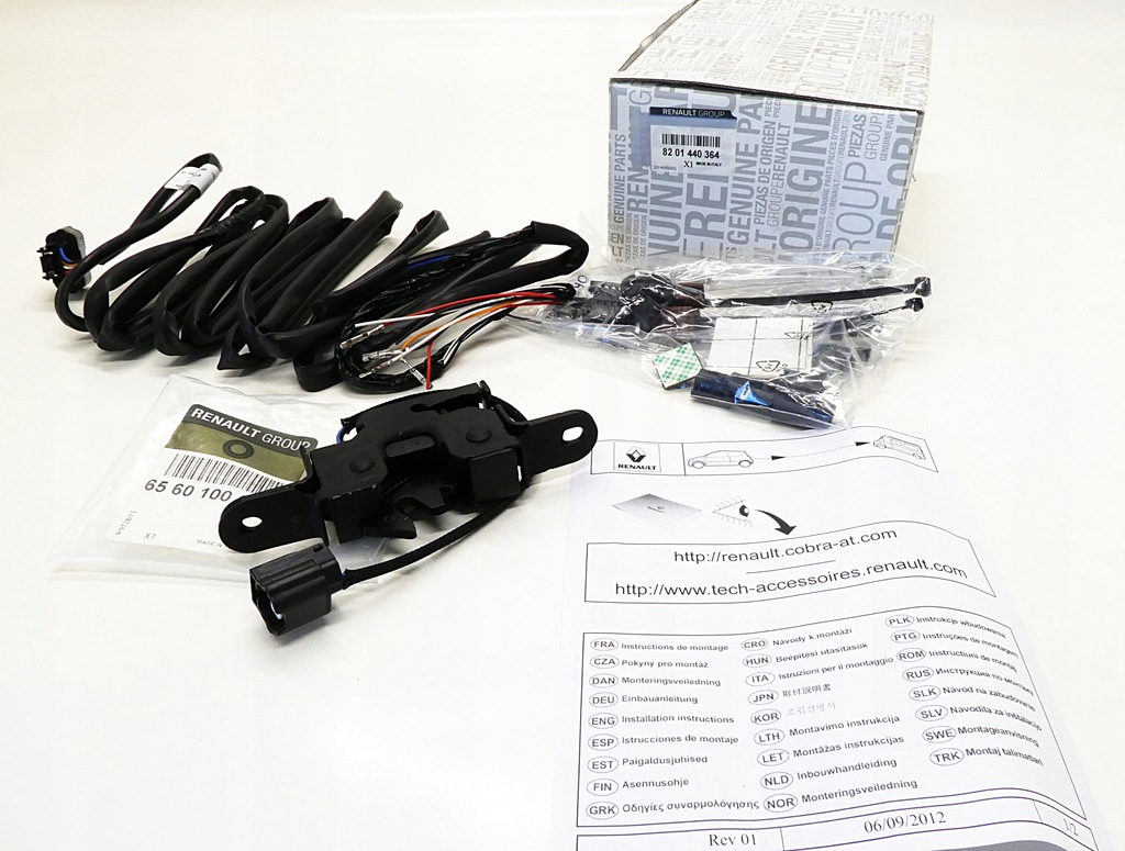 фото №2, Oryg renault автосигнализация alarm renault master iii