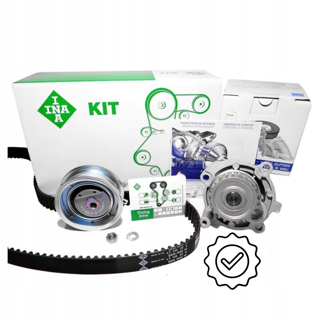 Купить Грм ina + насос vw golf iv v passat b5 b6 1.6