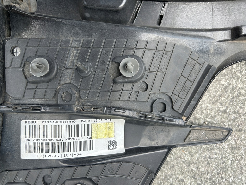 фото №11, Молдинг порог левая bmw 4 g26 m-pakiet 8737085 poznań