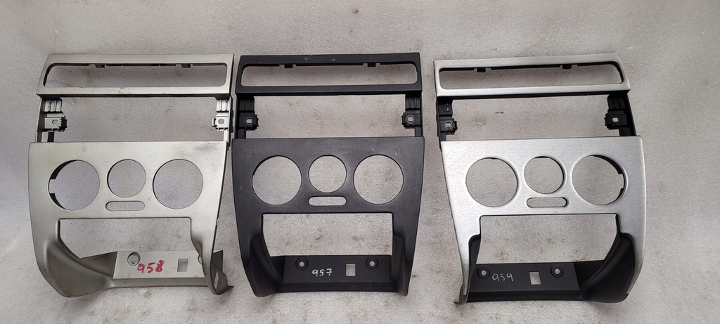 фото №11, Рамка консолі seat leon 1 toledo 2 pod кондиціонер механічна, оригінальний номер 1m0863263