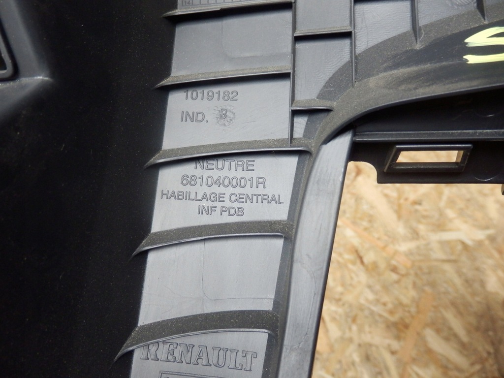 фото №6, Renault scenic iii корпус pod радіо консоль